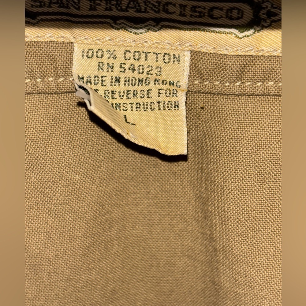 Vintage Banana Republic Safari Jacket Large Tan Photography Packable Hood​​​ - Picture 12 of 12
